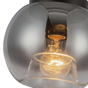 Samar 8-in Flush Mount