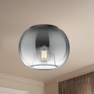 Samar 8-in Flush Mount