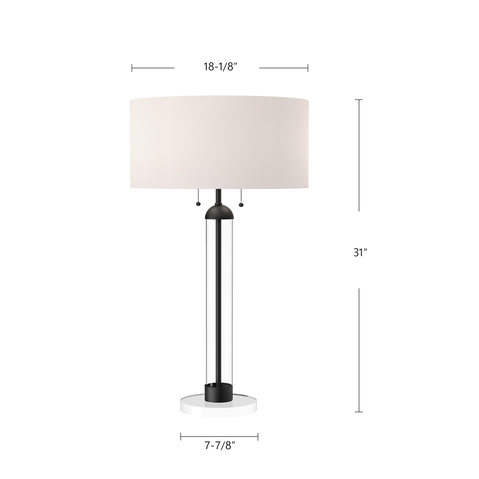 Sasha 18-in Table Lamp