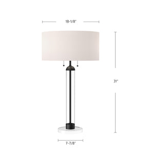 Sasha 18-in Table Lamp