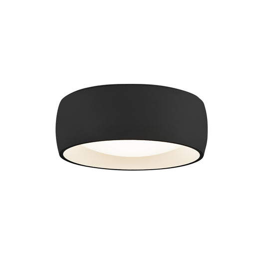 Savile 4-in White LED Flush Mount