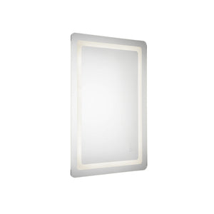 Seneca 24-in Sandblasted Merc Edge LED Vanity Mirror