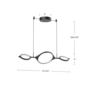 Serif Linear Pendant