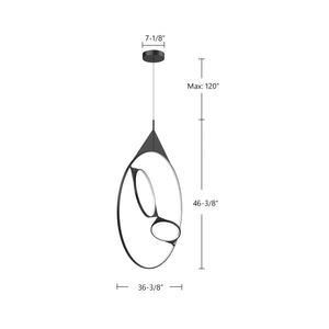 Serif Pendant