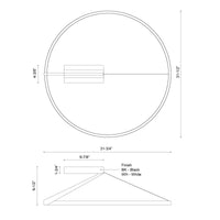 Roda Semi-Flush Mount