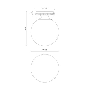 Otis Semi-Flush Mount