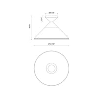 Mauer Semi-Flush Mount