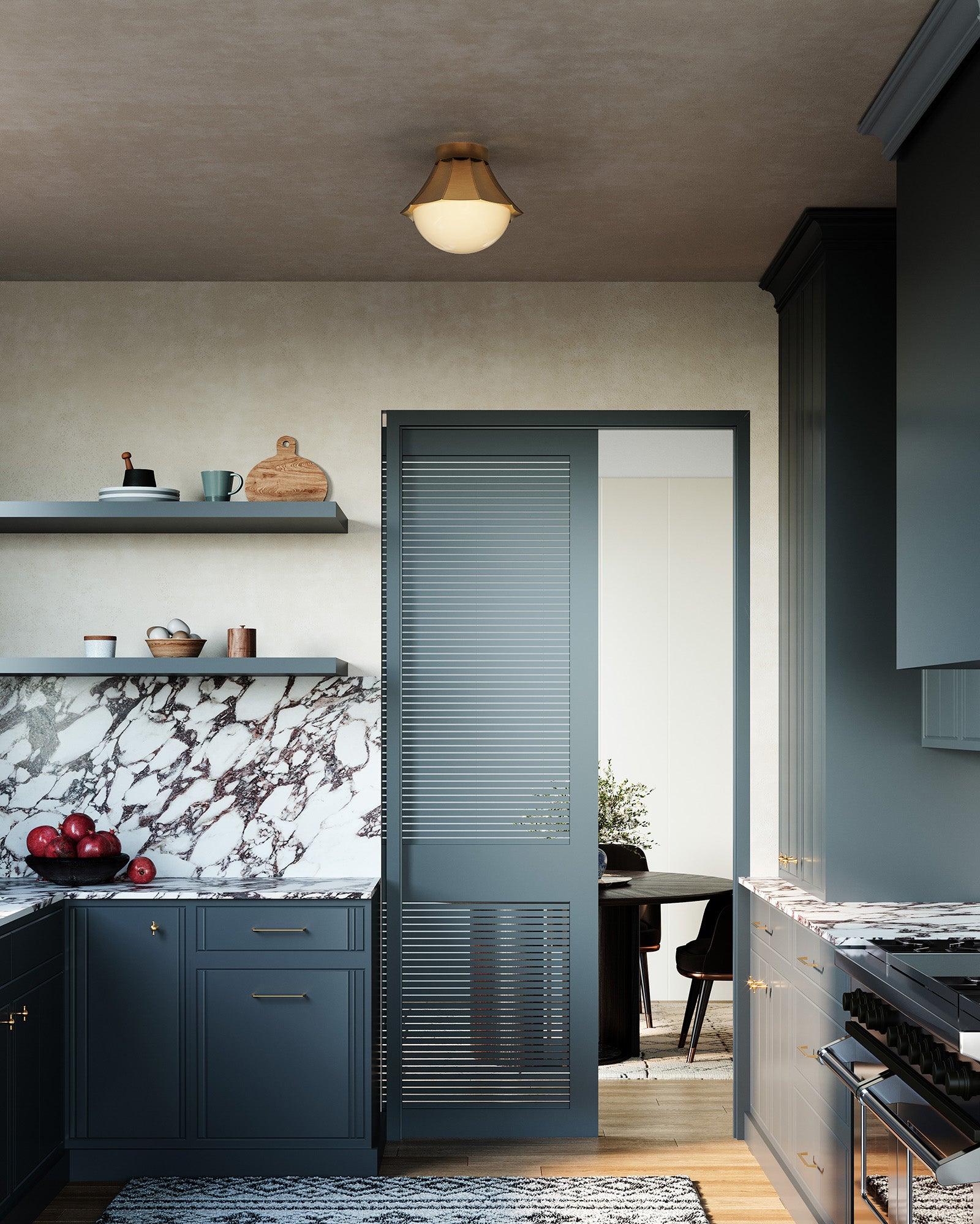 Shelton Semi-Flush Mount