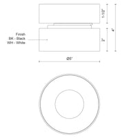 Solo Flush Mount