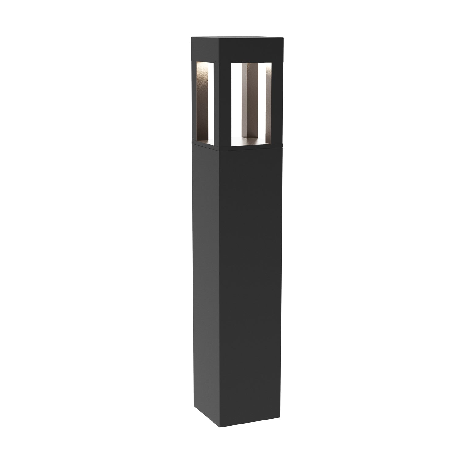 Sonoma 36-in Black LED Exterior Bollard