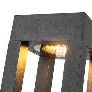 Sonoma 24-in Black LED Exterior Bollard