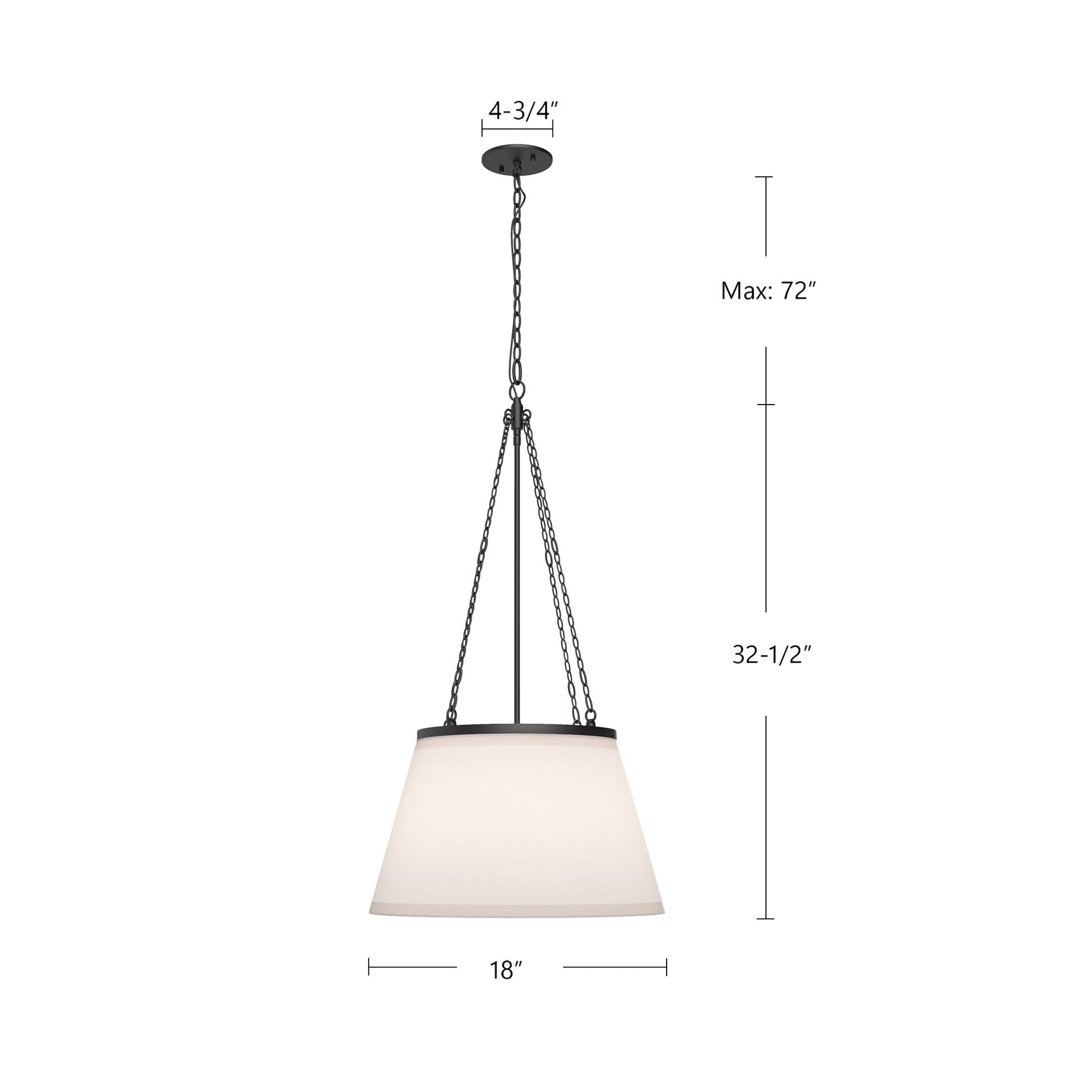 Speakeasy 18-in Pendant