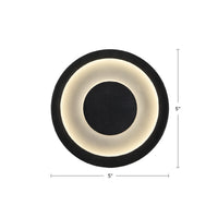 Stephord 5-in LED Exterior Wall Sconce