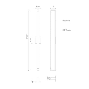 Swivel Wall Sconce