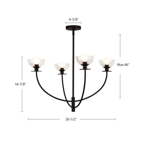 Sylvia 26-in Chandelier
