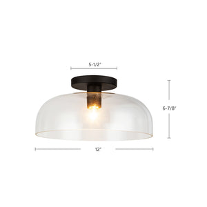 Sylvia Semi-Flush Mount