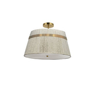 Sylvie 3LT Semi-Flush