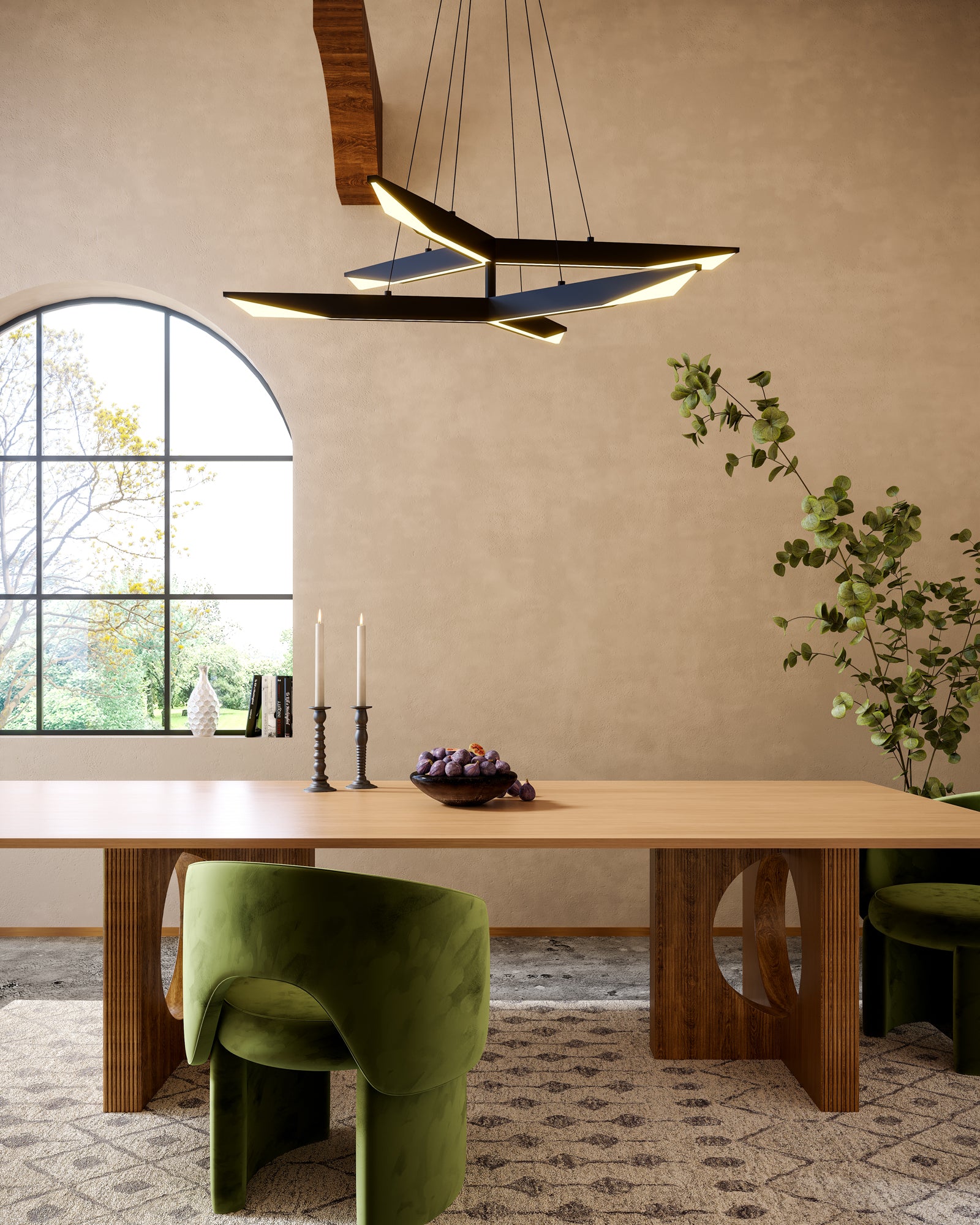 Tachi 42-in Chandelier