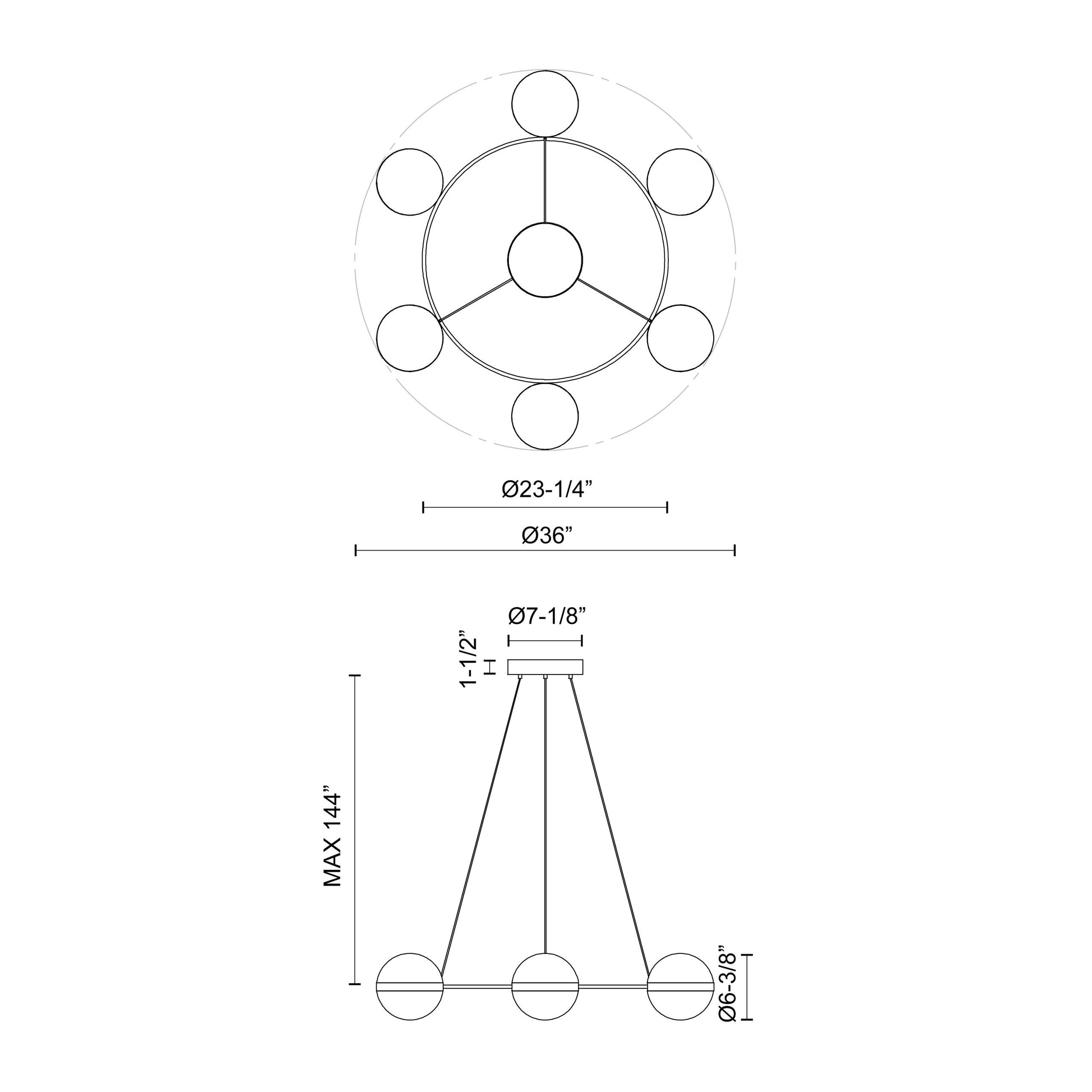 Tagliato Chandelier