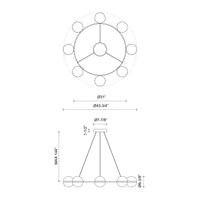 Tagliato Chandelier
