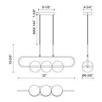 Tagliato Linear Pendant