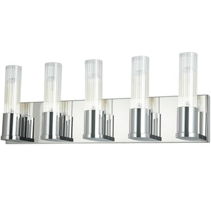 Tube 5 LT Vanity Wall Sconce