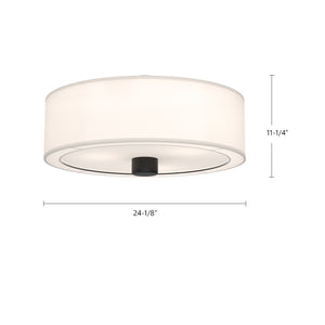 Theo 24-in Flush Mount
