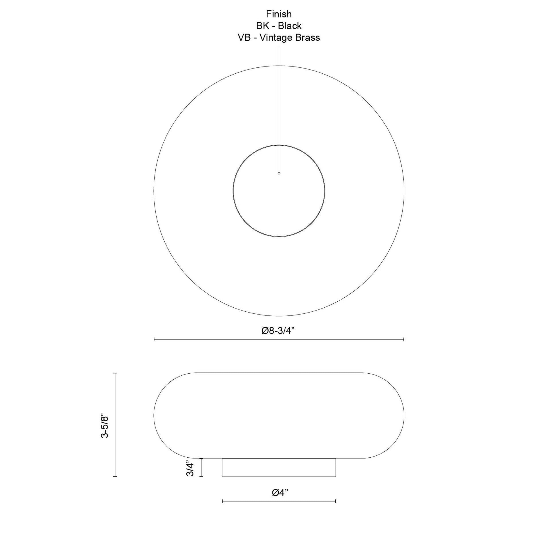 Nimbus 8-in Table Lamp