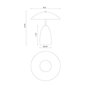 Poppy Table Lamp