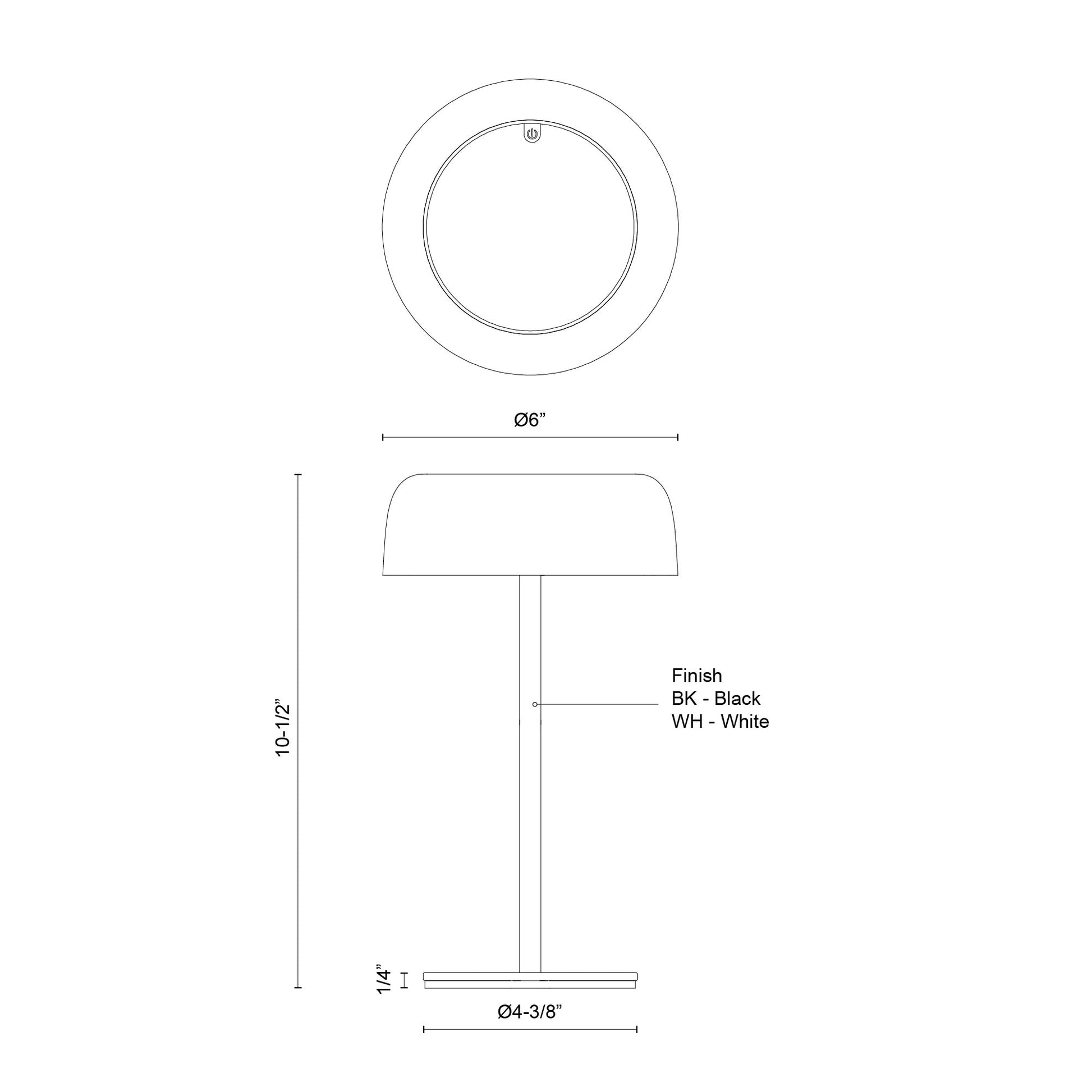 Brilla 6-in Table Lamp