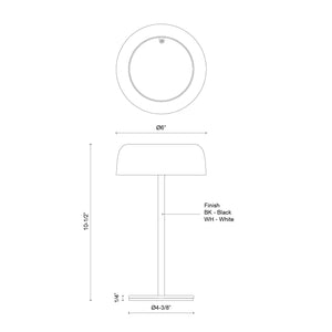 Brilla 6-in Table Lamp