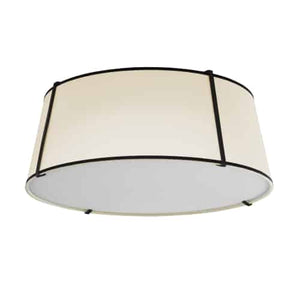 Trapezoid 4LT Flush Mount