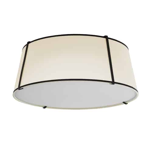 Trapezoid 4LT Flush Mount
