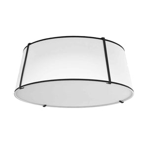 Trapezoid 4LT Flush Mount