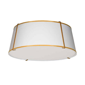 Trapezoid 4LT Flush Mount