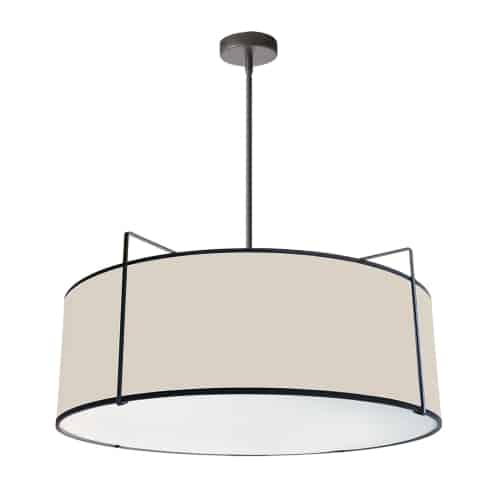 Trapezoid 4LT Pendant