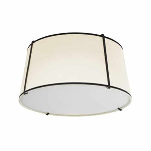 Trapezoid 3LT Flush Mount