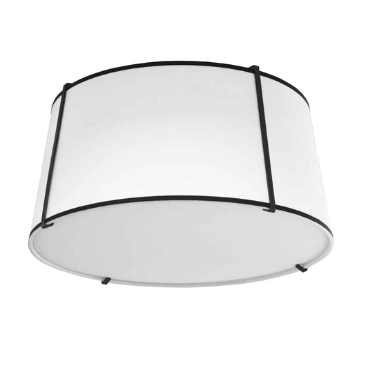Trapezoid 3LT Flush Mount