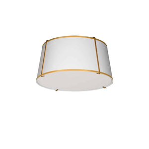 Trapezoid 3LT Flush Mount