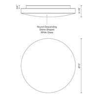 Trafalgar Flush Mount