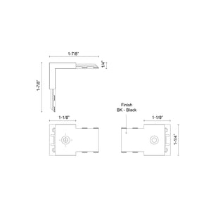 Trilo Track Wall Connector