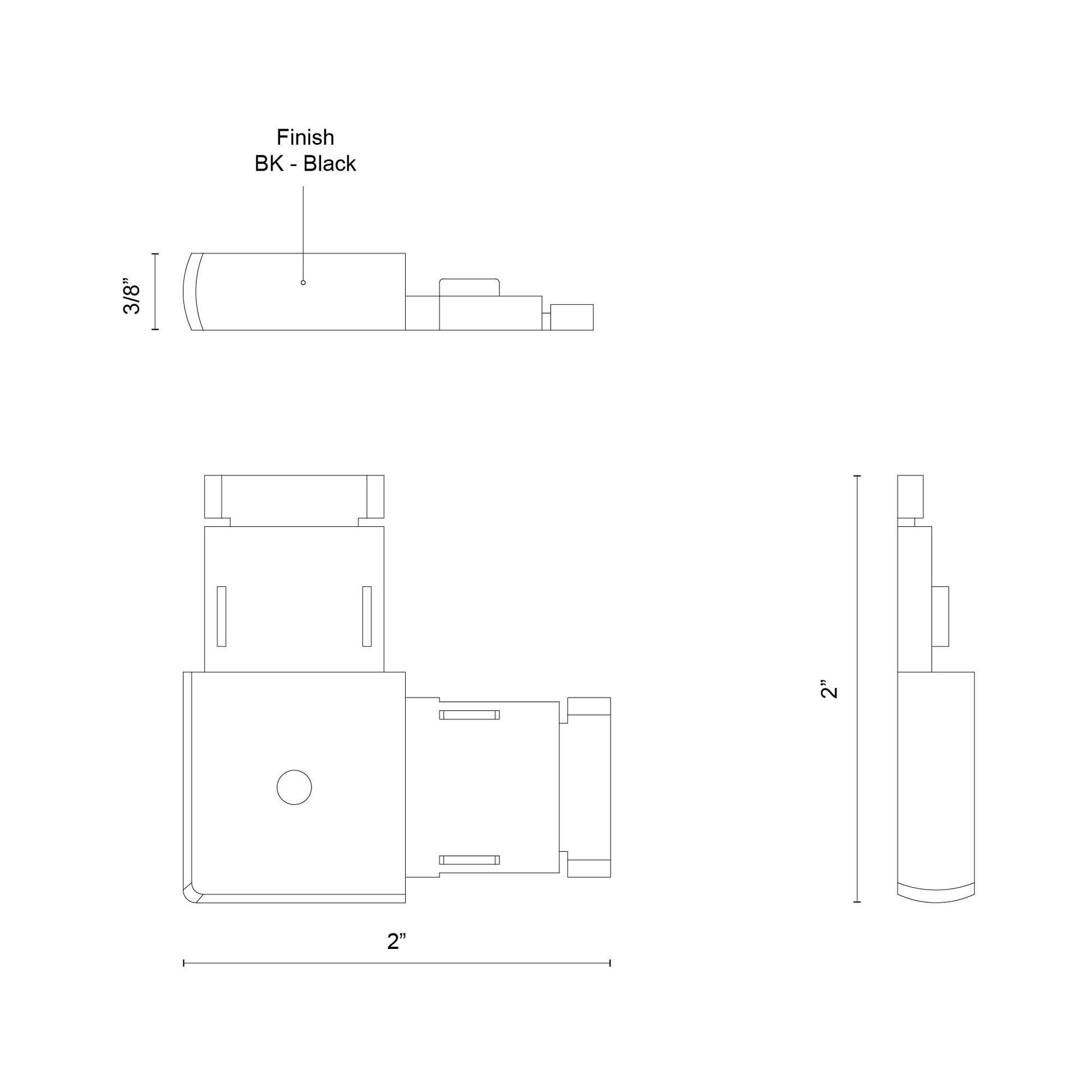 Trilo Track L-Connector