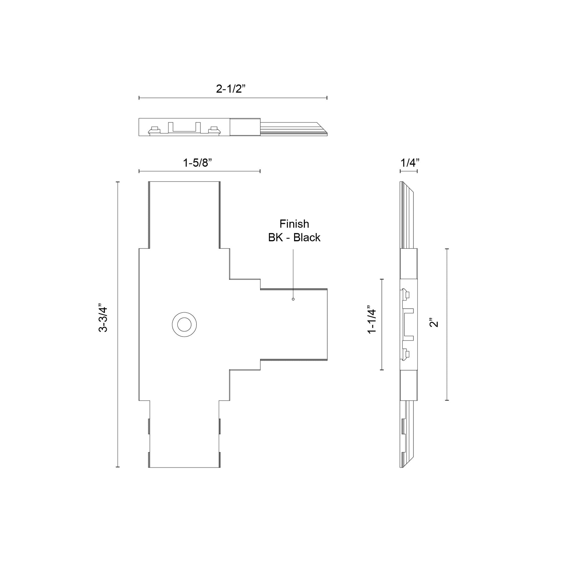 Trilo Track T-Connector