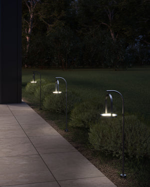 Trek Black LED Exterior Low Voltage Landscape