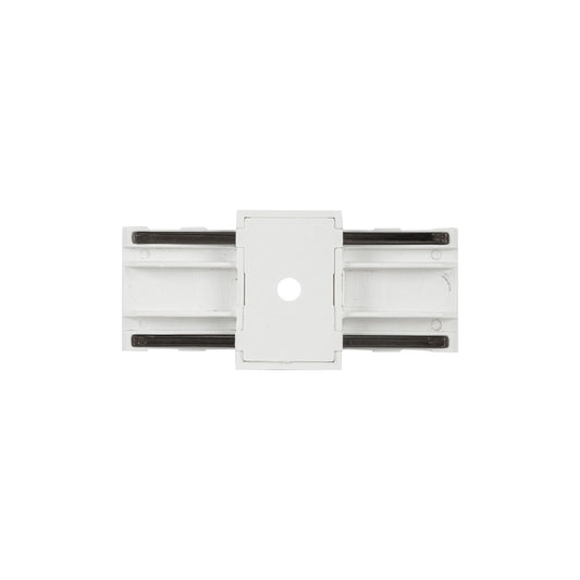 Trilo Track I-Connector Powered White Trilo Track Connector