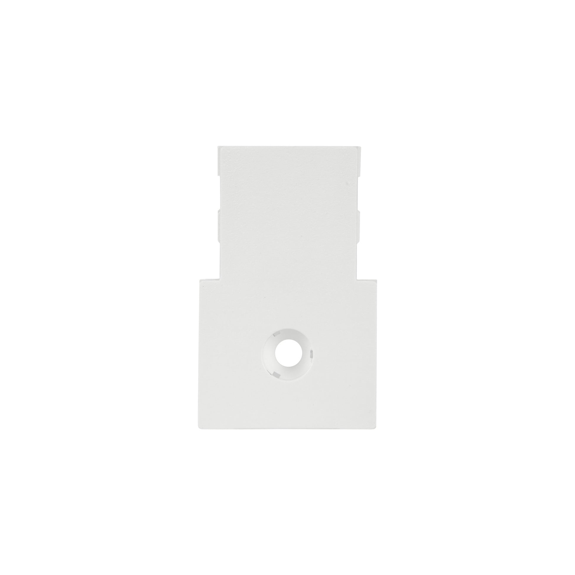 Trilo Track Track Cap White Trilo Track Connector