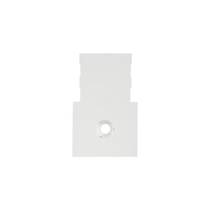 Trilo Track Track Cap White Trilo Track Connector