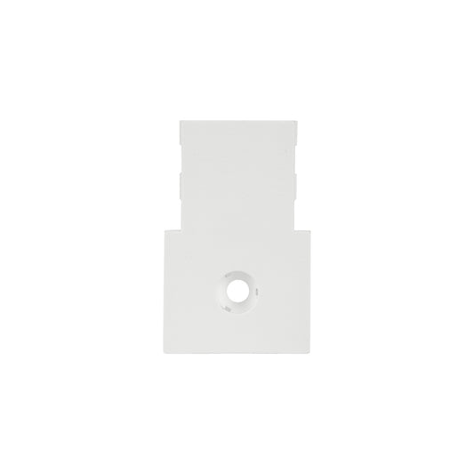 Trilo Track Track Cap White Trilo Track Connector