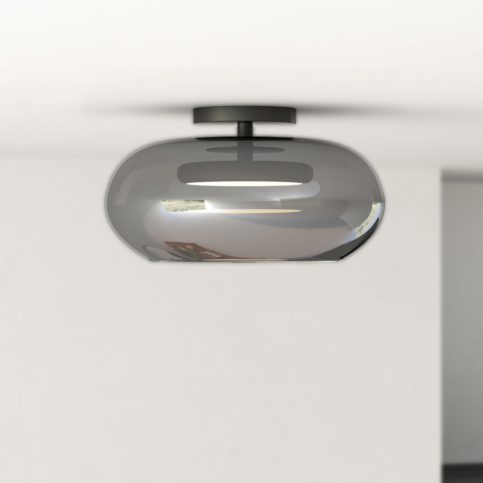 Trinity 14-in Flush Mount