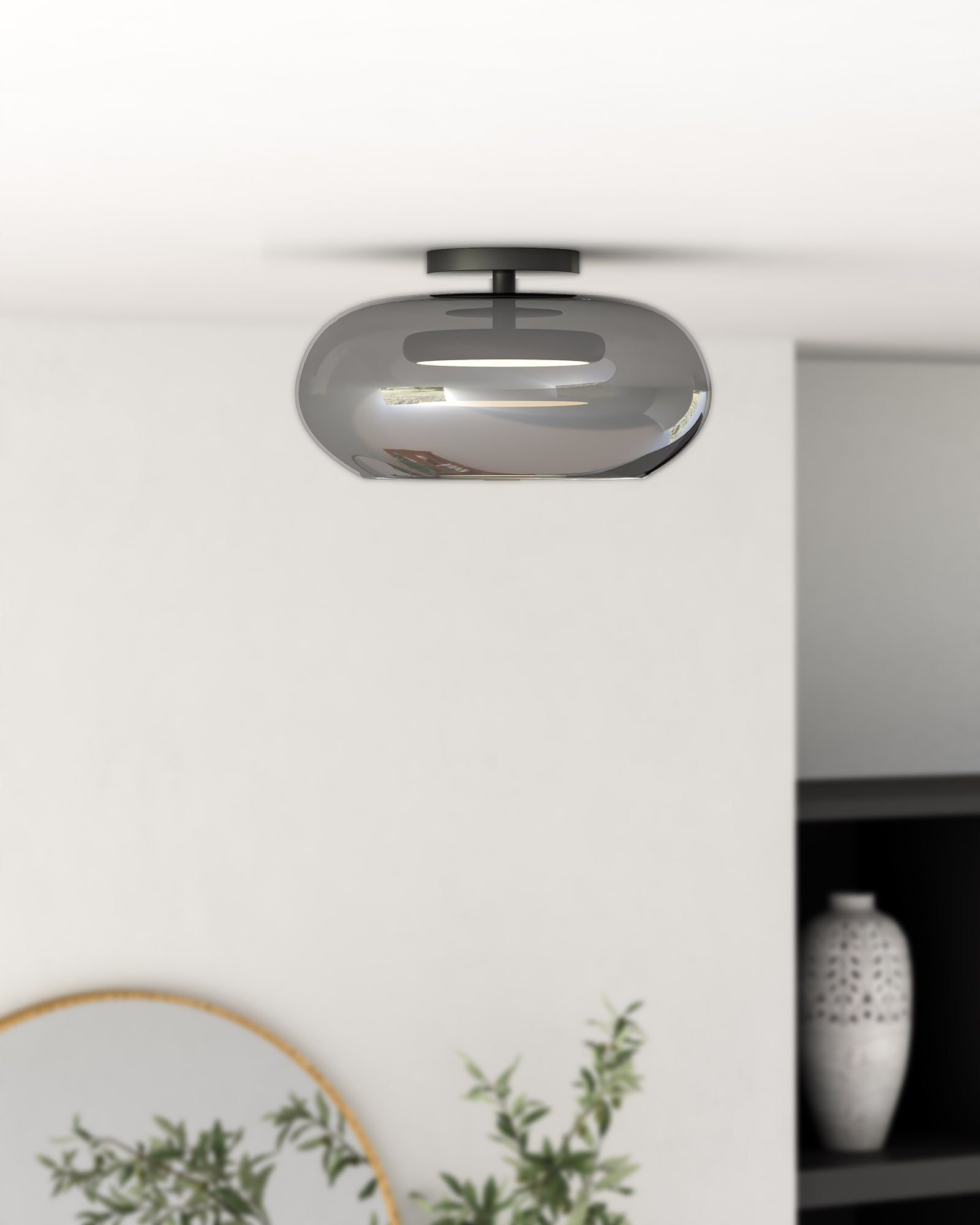 Trinity 14-in Flush Mount